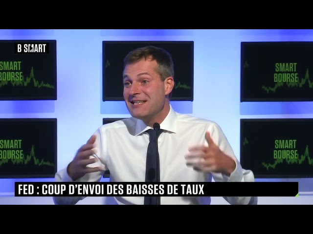 ⁣SMART BOURSE - Fed : coup d'envoi des baisses de taux