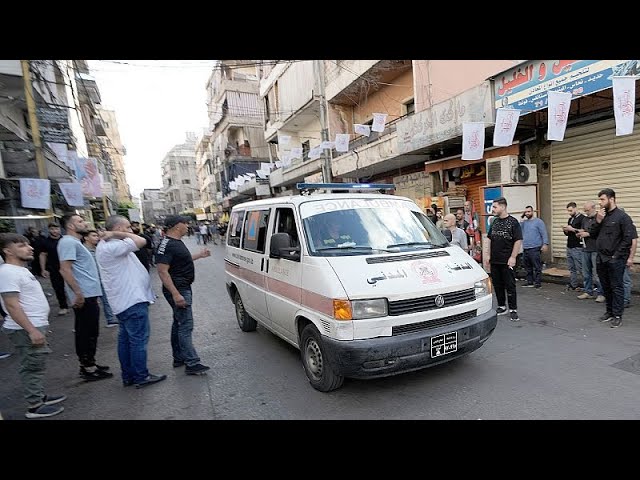 ⁣Further blasts targeting Hezbollah walkie-talkies go off across Lebanon a day after pager attack