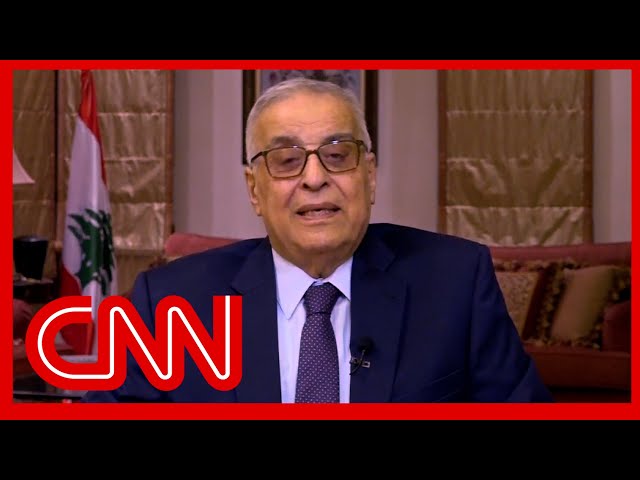 ⁣'We are afraid': Lebanese foreign minister speaks to CNN after explosions