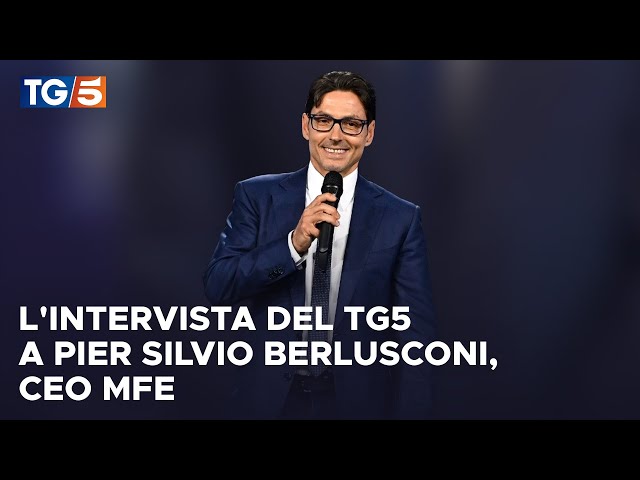 ⁣Pier Silvio Berlusconi, CEO MFE, al Tg5: “Mediaset continua ad investire e a crescere"