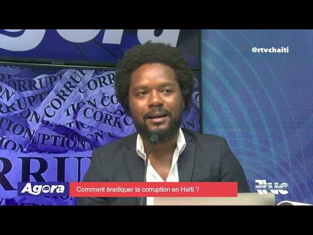 ⁣Exposé de James Beltis autour du sujet : Comment éradiquer la corruption en Haïti ?