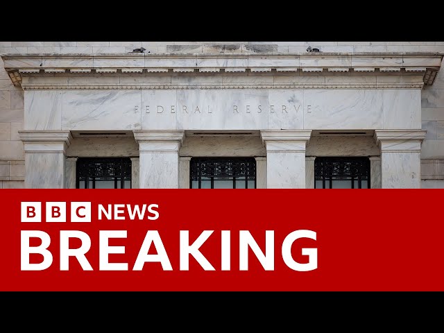 ⁣US Federal Reserve cuts interest rates in first reduction in over four years | BBC News