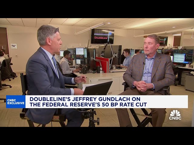 ⁣DoubleLine Capital CEO: The long end of bond market doesn't want the Fed to be easing aggressiv