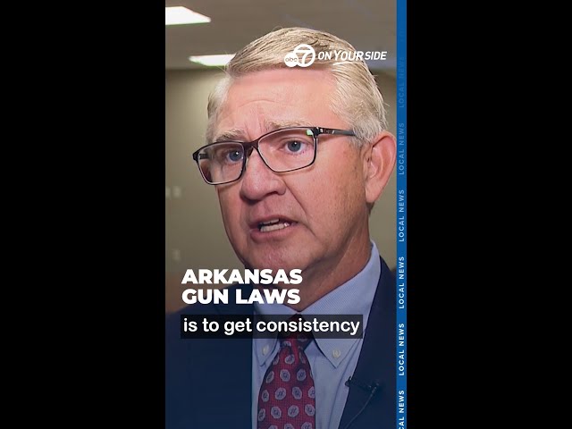 ⁣Arkansas legislative committee to make recommendations for overhaul of state's gun laws