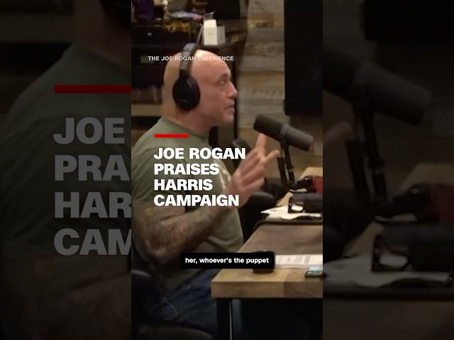 ⁣Joe Rogan praises Harris campaign