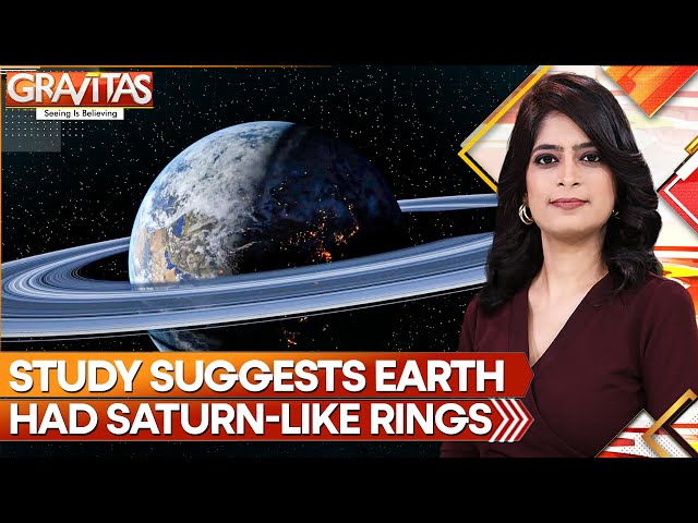 ⁣Study Suggests Earth Had Saturn-Like Rings That Lasted For Tens Of Millions Of Years | Gravitas