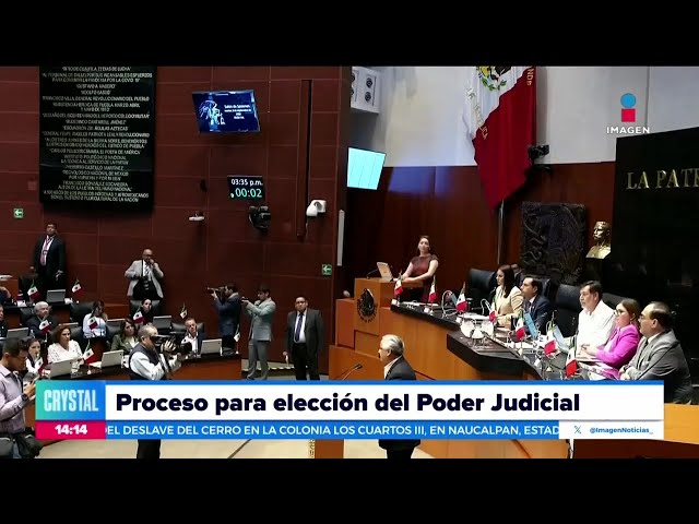 ⁣¿Cómo será el proceso para la elección de los integrantes del Poder Judicial? | Crystal Mendivil