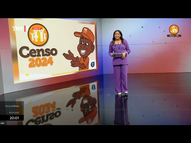 ⁣Censo 2024 - Acto de lançamwnto do momento censitário