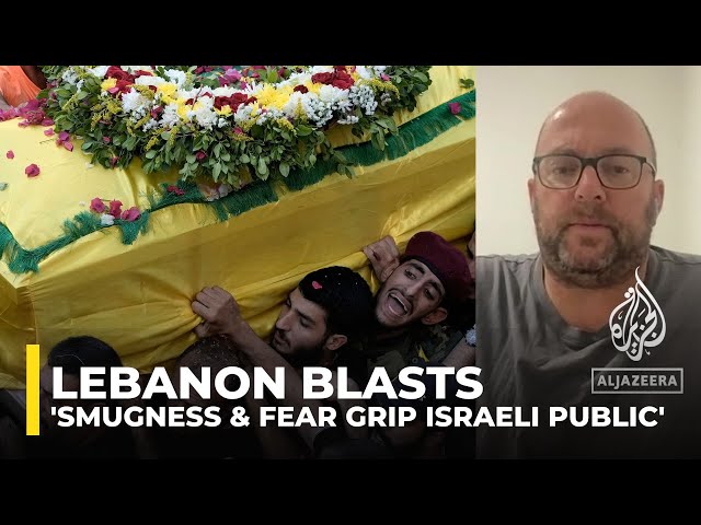 ⁣‘Smugness and fear’ among the Israeli public after Lebanon blasts: Israeli political analyst