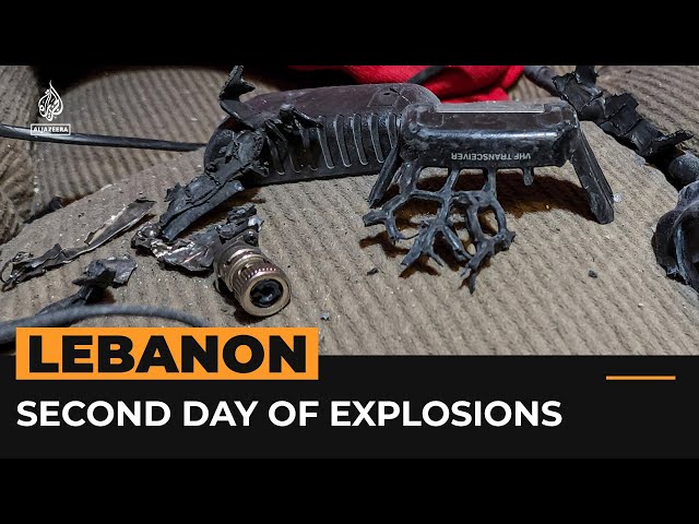 ⁣Explosions across Lebanon in second day of attacks | Al Jazeera Newsfeed