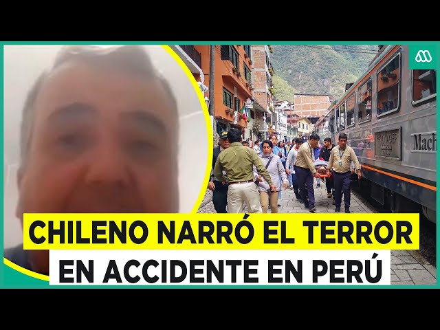 "Mi cuerpo se salió de su puesto": Chileno narró el terror en accidente de bus en Machu Pi