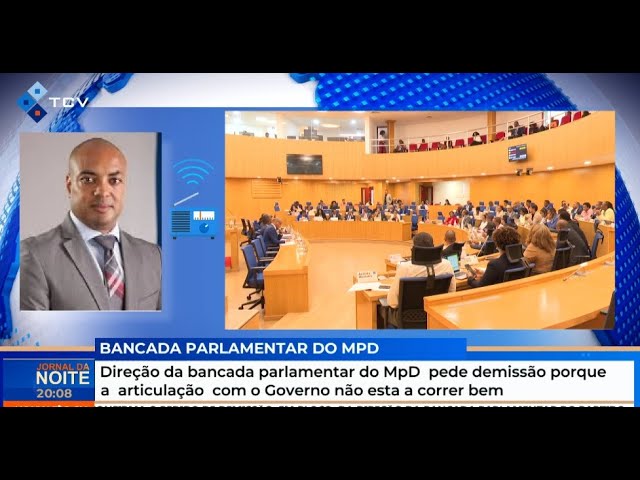 ⁣Direção bancada parlamentar MpD pede demissão porque a articulação com Governo não esta correr bem