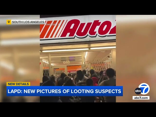 ⁣Flash-mob looters stole $67K in merchandise from South LA AutoZone