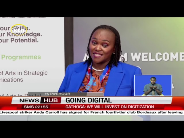 ⁣Going digital: Standard Group CEO Marion Mwangi emphasizes on digital first