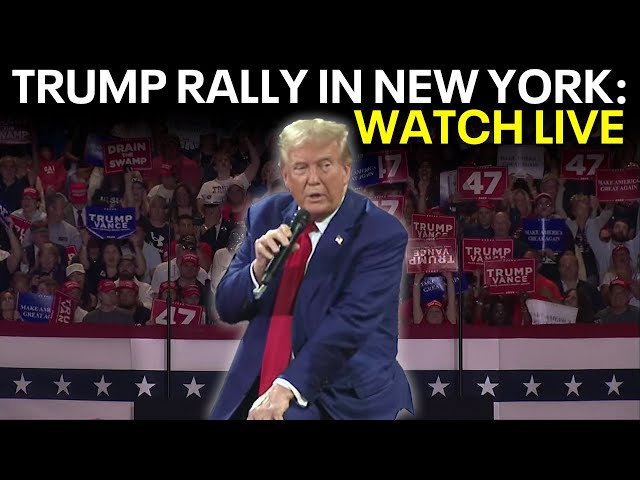 ⁣LIVE: Trump rally in New York | FOX 4