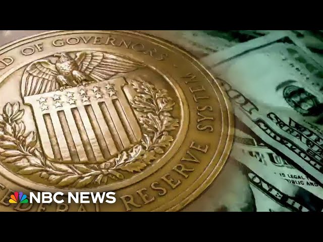 ⁣Federal Reserve cuts interest rates by half a percentage point