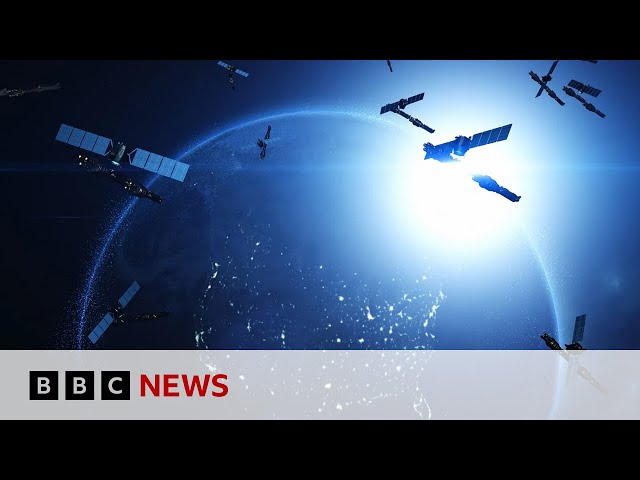 ⁣Elon Musk's satellites 'blocking' view of the universe | BBC News