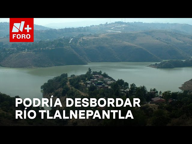 ⁣Alerta en Tlalnepantla: Presa Madín Al 93% y posible desbordamiento del río - Las Noticias