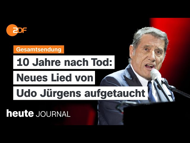 ⁣heute journal vom 18.09.24: Udo Jürgens-Lied entdeckt, Angriffe im Libanon, Lithium-Fabrik eröffnet