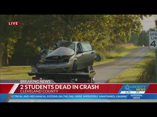 ⁣Family: Students killed, injured in Cleveland Co. wreck were related