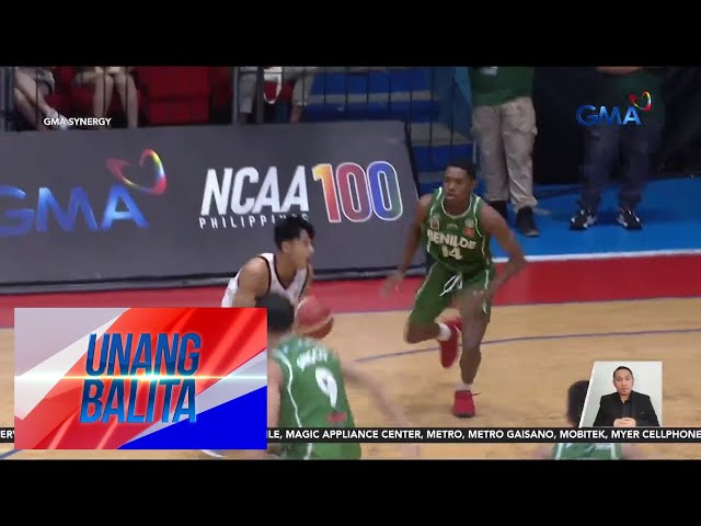 ⁣Benilde Blazers, umangat sa 4-0 record matapos talunin ang Perpetual Altas, 78-51 | Unang Balita