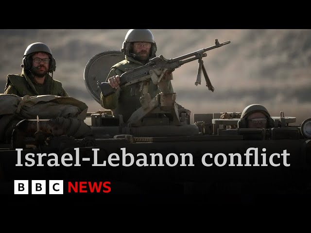 Fears grow of wider war as Israel sends more troops to Lebanon border | BBC News