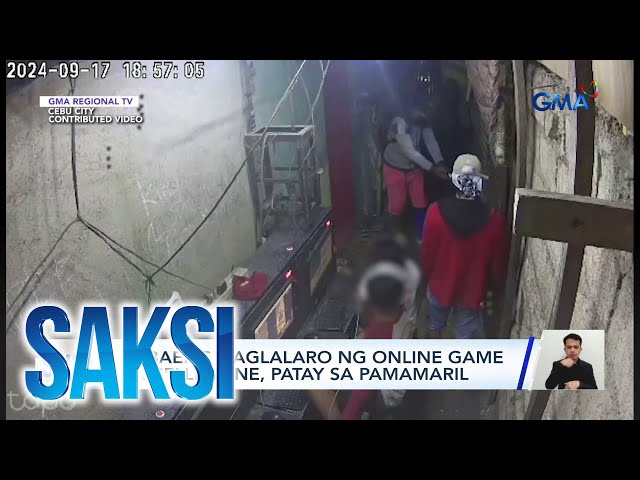 ⁣Babaeng naglalaro ng online games sa cellphone, patay sa pamamaril | Saksi