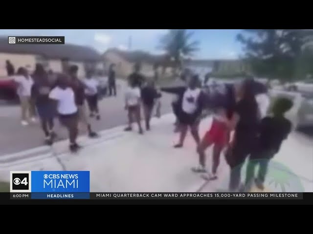 ⁣Man fatally shot trying to stop fight between group of girls in Florida City