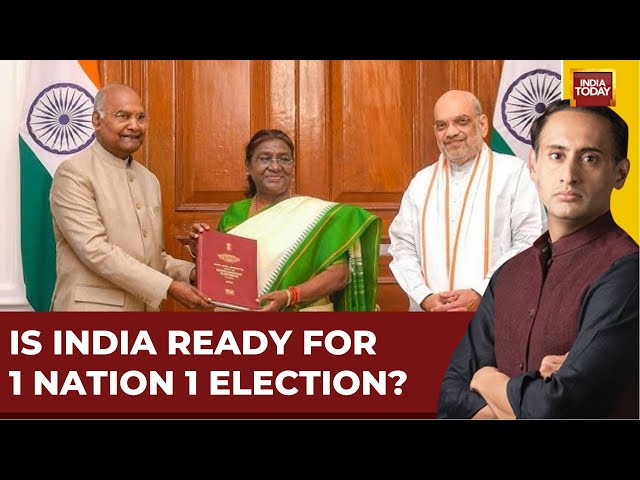 ⁣One Nation One Election LIVE: Is India Ready For 1 Nation 1 Election? | NewsTrack| Rahul Kanwal LIVE