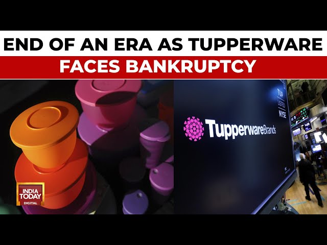 ⁣End Of An Era As Tupperware Files For Chapter 11 Bankruptcy Protection