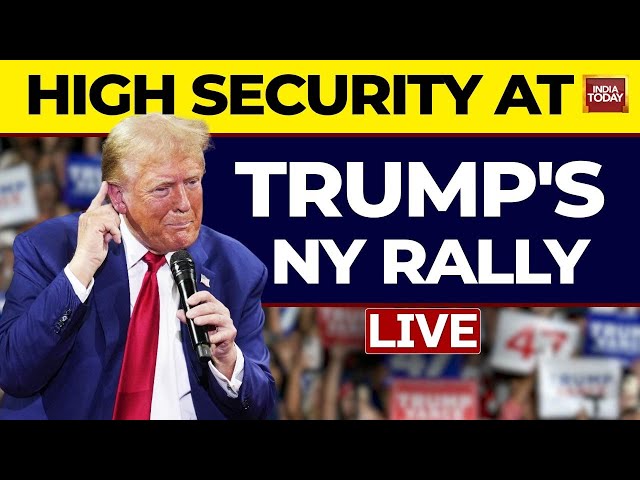 ⁣Trump Speech LIVE: Donald Trump Holds High Security Rally In Uniondale New York | Trump Rally LIVE