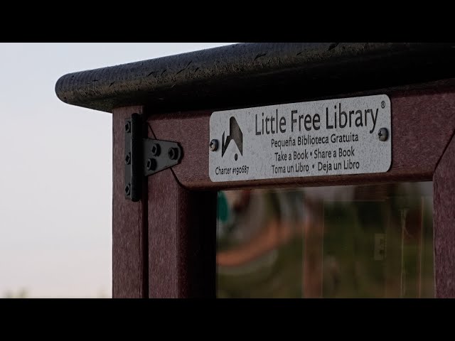 ⁣Sunset Middle School Opens First Little Free Library in Weedpatch