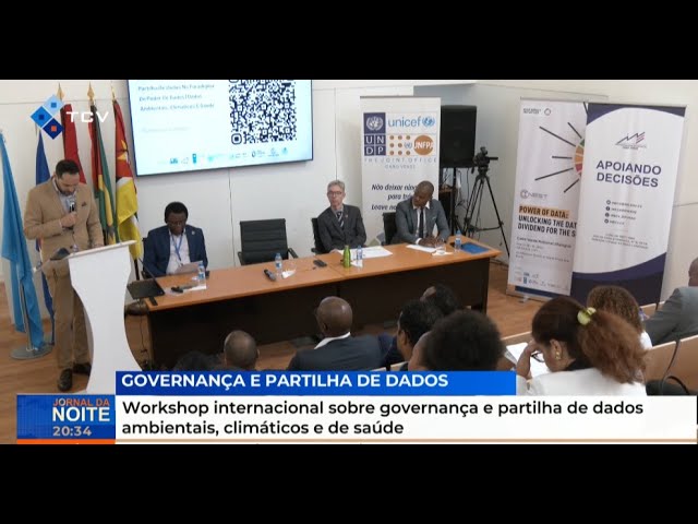 ⁣Workshop internacional sobre governança e partilha de dados ambientais, climáticos e de saúde