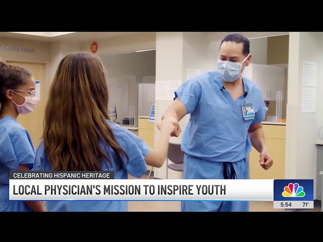 ⁣Irvine physician's mission to inspire youth