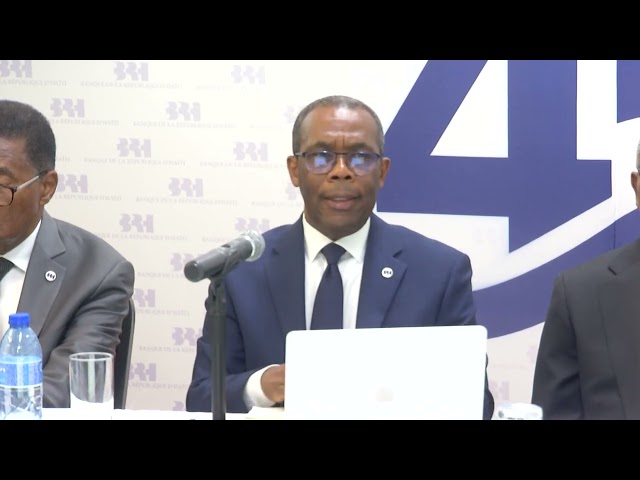 ⁣Bati Ayiti.- BRH ak Ministè Ekonomi prezante sitiyasyon ekonomik ak finansye peyi. ( 3Part)