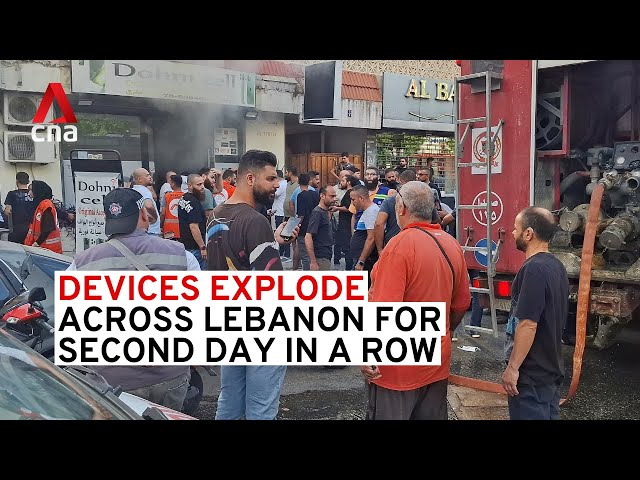 ⁣Second day of blasts in Lebanon leave 14 dead, hundreds injured