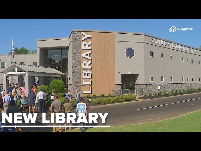 ⁣Janett and Larry Crain Memorial Library now open in Searcy