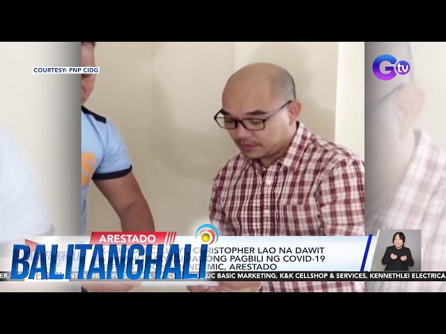 ⁣EX-DBM Usec. Lloyd Christopher Lao na dawit sa maanomalya umanong pagbili ng... | Balitanghali