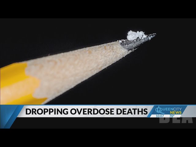 ⁣CDC reports 10% decline in overdose deaths nationally