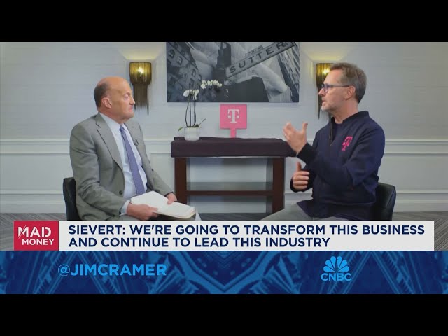 ⁣We're going to transform this business, says T-Mobile CEO Mike Sievert