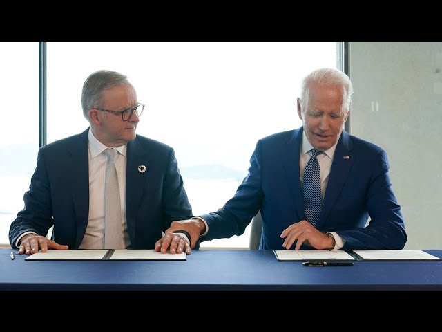 ⁣‘Very close’: Albanese comments on relationship with Joe Biden and America