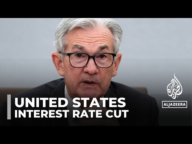 ⁣US Fed cuts rates by larger than usual half-percentage point