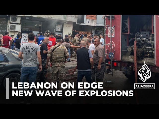 ⁣Second wave of blasts hits Lebanon as Israel declares ‘new phase’ of war