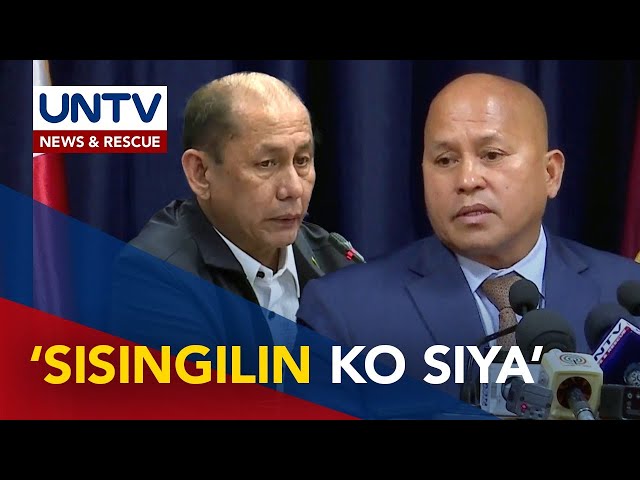 ⁣Ret. Gen. Villanueva, sisingilin ni Sen. Dela Rosa dahil sa pagsisiwalat ng unverified info