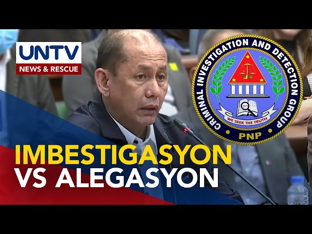 ⁣Imbestigasyon re: PNP chief na umano'y tumanggap ng payola sisimulan na — CIDG