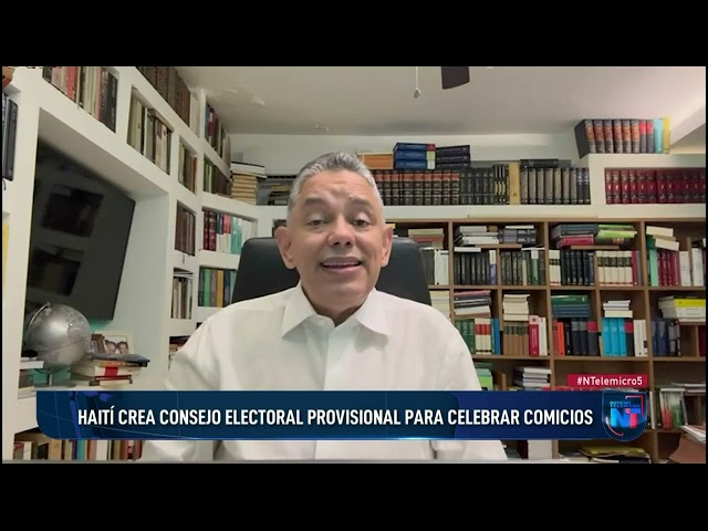 ⁣Haití crea consejo electoral provisional para celebrar comicios