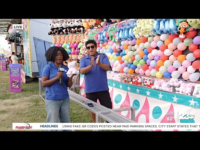 ⁣BALLOON POP KERN COUNTY FAIR