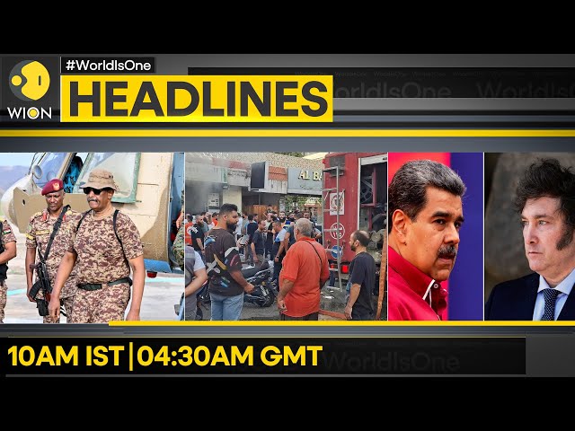 ⁣Venezuela to seek arrest warrant for Milei | Are peace talks possible in Sudan? | WION Headlines