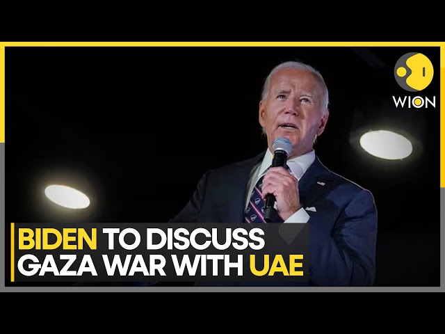 ⁣Biden and UAE President set to discuss a range of key issues, including Gaza War | World News | WION