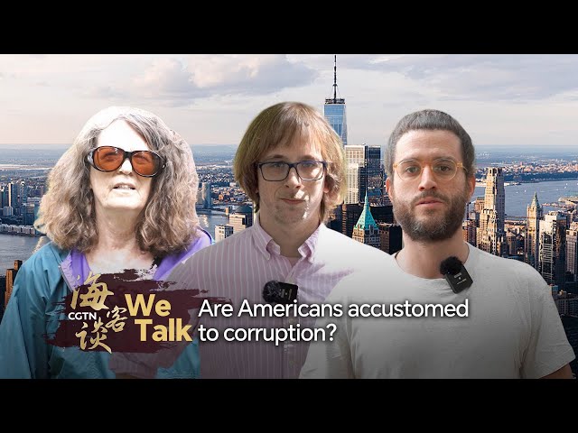 ⁣We Talk: Are Americans accustomed to corruption?